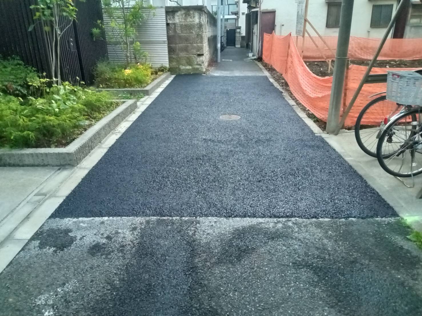 私道改修工事