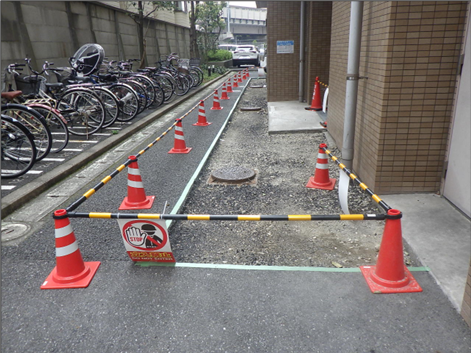 アスファルト復旧工事