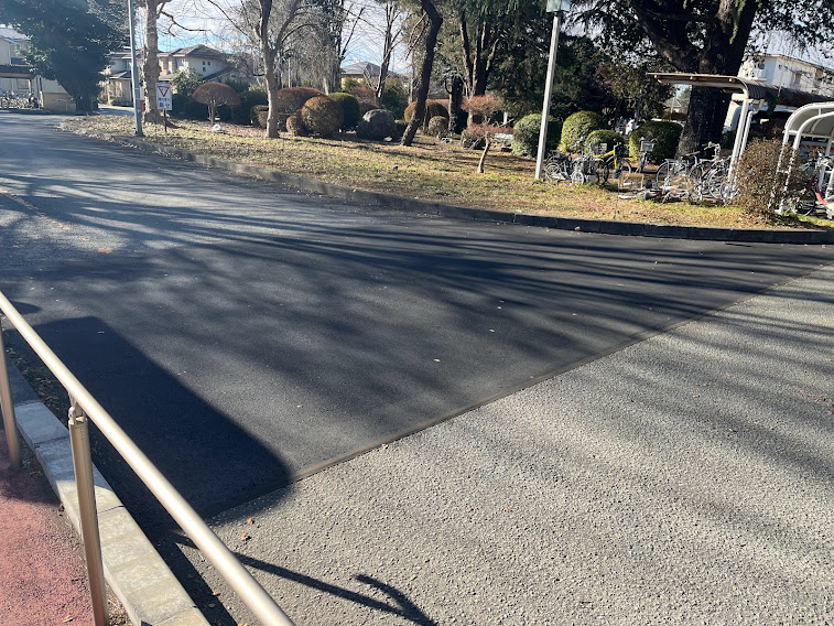 ロータリー舗装補修工事