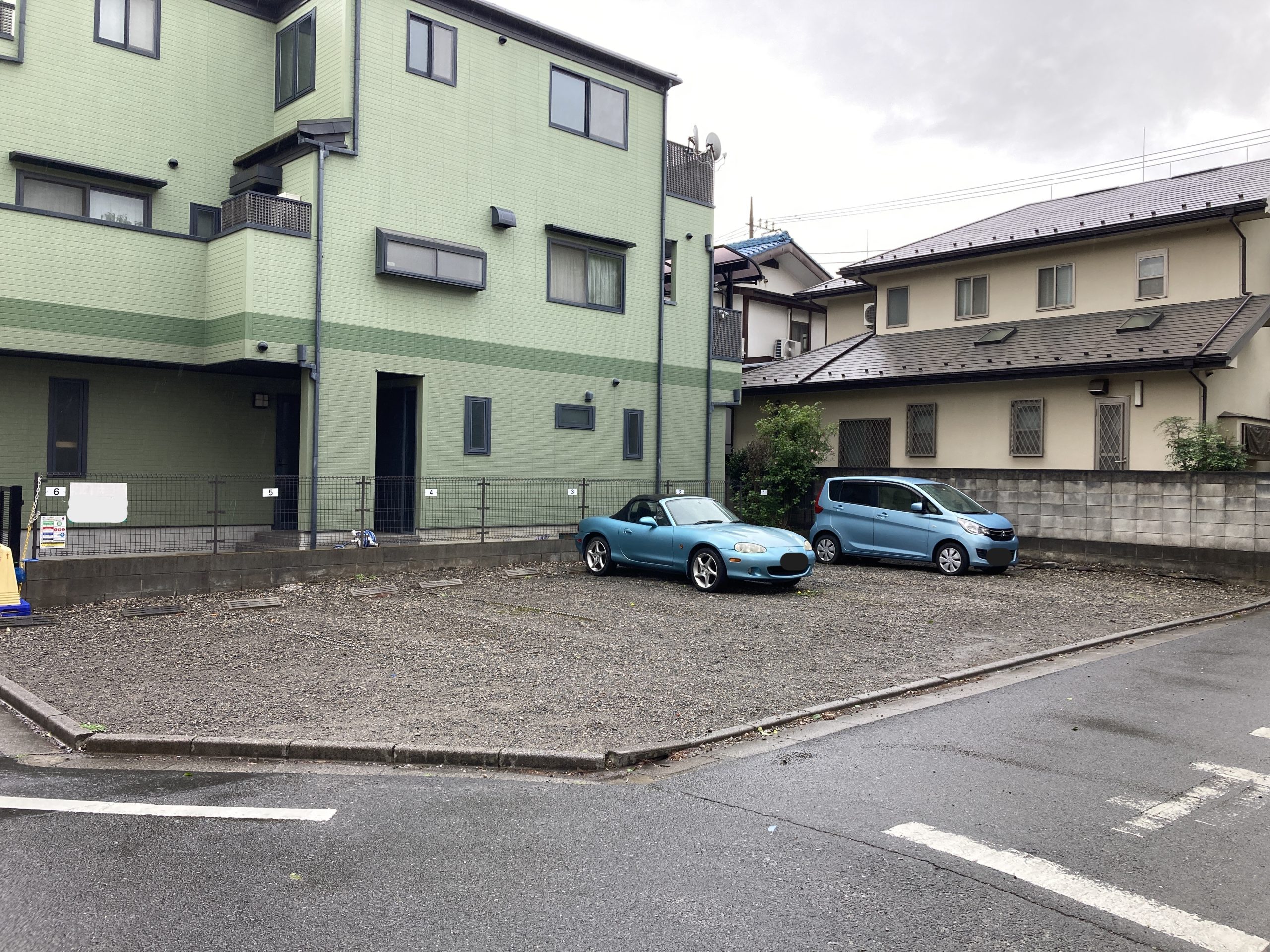 月極駐車場舗装工事