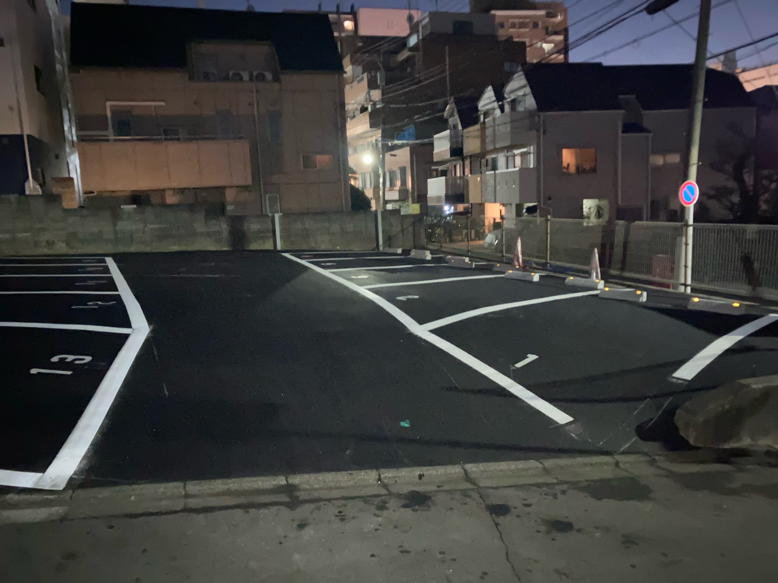 駐車場アスファルト打換工事