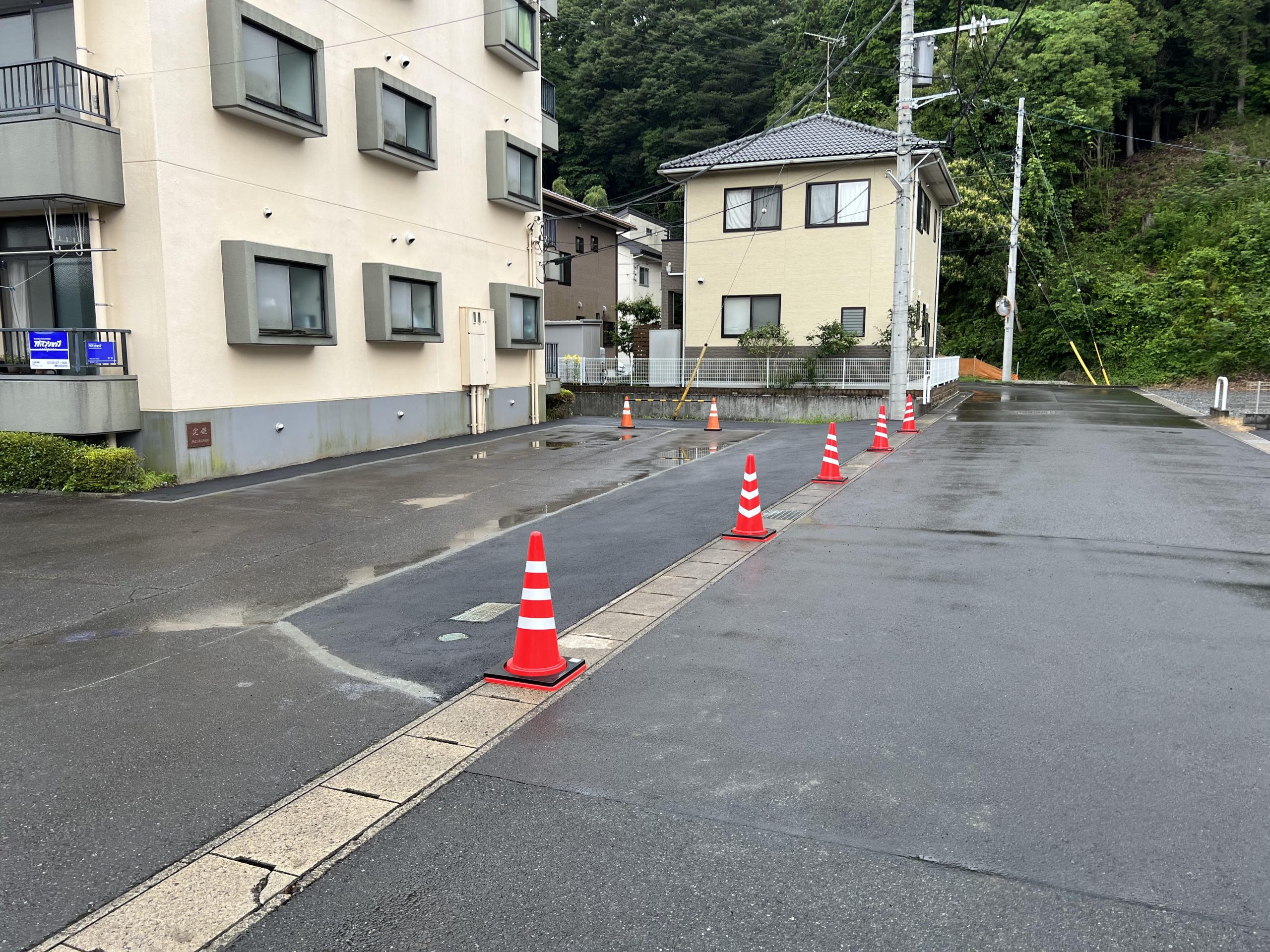 集合住宅の駐車場